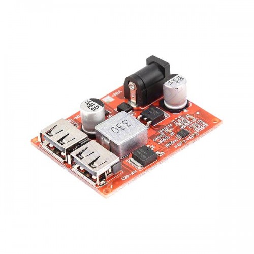 DC-DC Step-down конвертор Dual USB 5В 3A DC-DC Step-down конвертор Dual USB 5В 3A